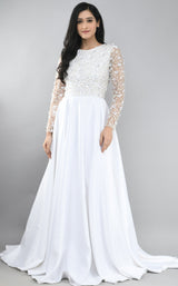 4 of 4 Couture Fashion by FG CF20211262 Dress Off-White