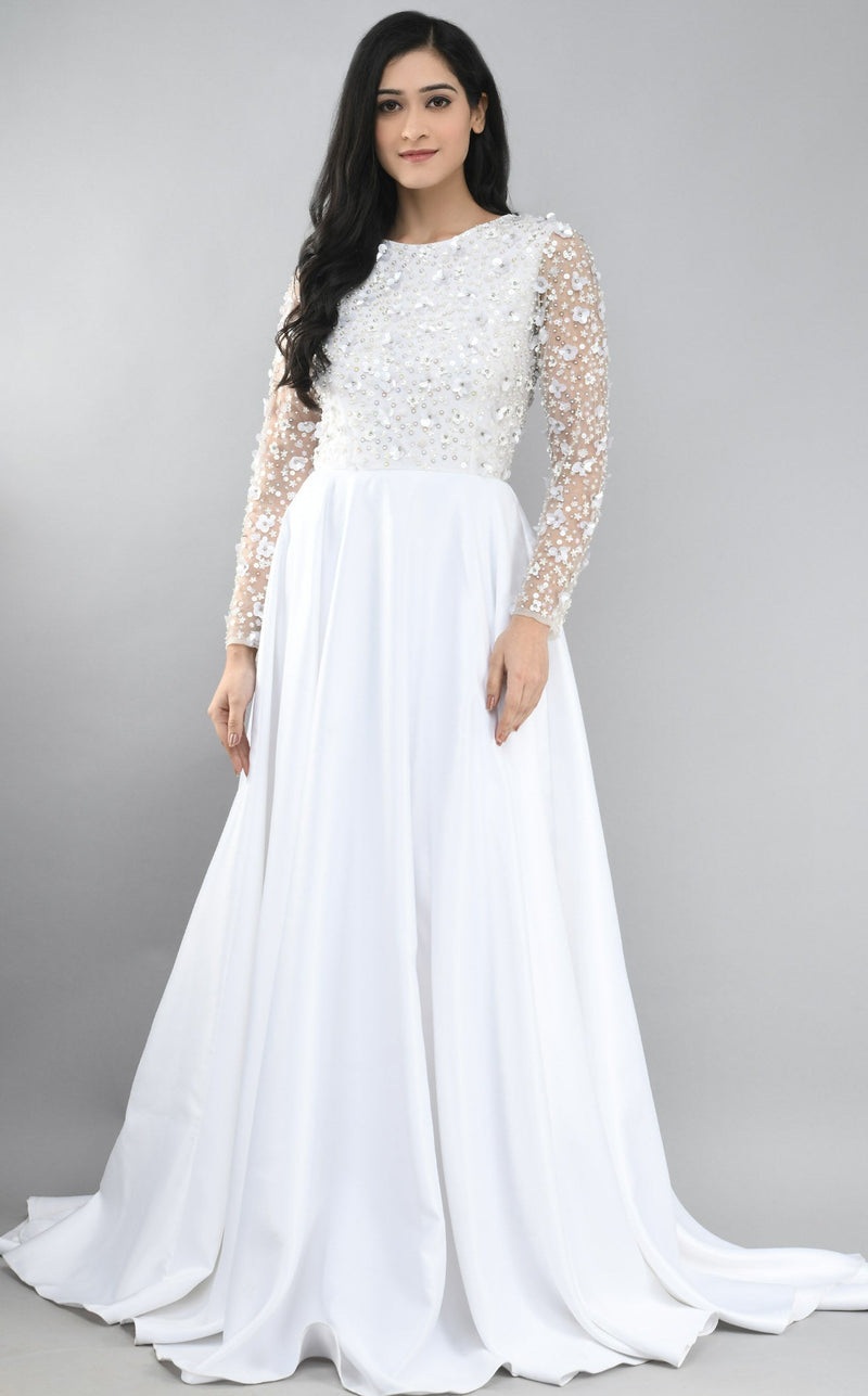 Couture Fashion by FG CF20211262 Dress Off-White