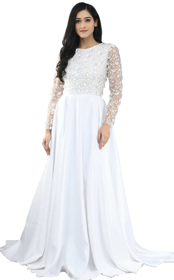 Couture Fashion by FG CF20211262 Dress Off-White