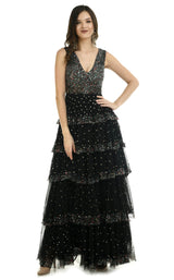 1 of 3 Couture Fashion by FG CF21220659 Dress Black