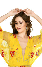 3 of 3 Couture Fashion by FG CF21220775 Dress Yellow