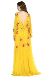 2 of 3 Couture Fashion by FG CF21220775 Dress Yellow