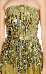 3 of 3 Couture Fashion by FG CF21220777 Dress Gold