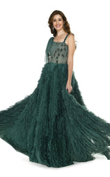 1 of 2 Couture Fashion by FG CF21220779 Dress Forest