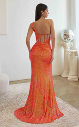 2 of 2 LaDivine CH124 Dress Orange