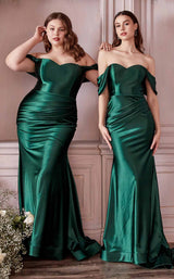 4 of 7 Cinderella Divine CH163 Dress Emerald