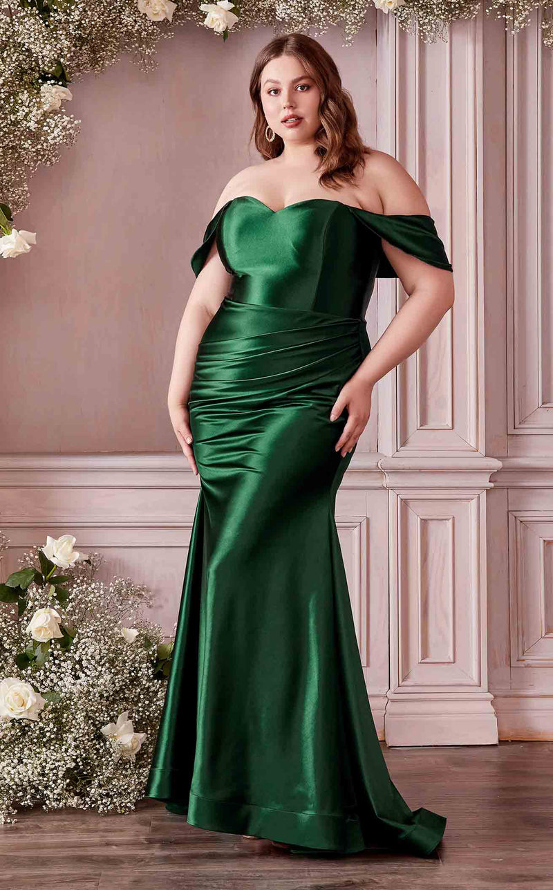 Cinderella Divine CH163C Dress Emerald