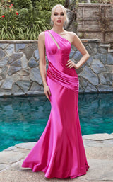 3 of 5 Cinderella Divine CH164 Dress Fuchsia