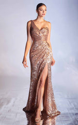 3 of 4 Cinderella Divine CH182 Dress Rose-Gold