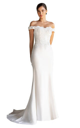 Cinderella Divine CH238W Dress Off-White