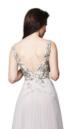 4 of 4 Revive by Tony Ward Cinderella Dress Light-Grey