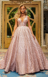 2 of 5 Portia and Scarlett Cinderella Dress Rose Gold