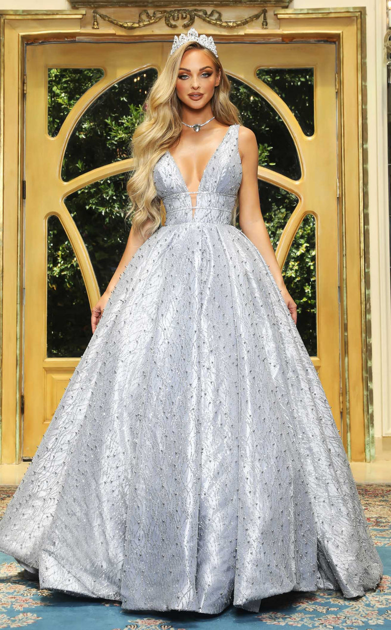cinderella dress silver Portia and Scarlett Cinderella Dress