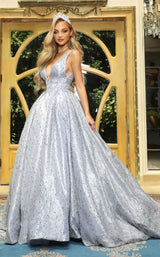 1 of 5 Portia and Scarlett Cinderella Dress Silver