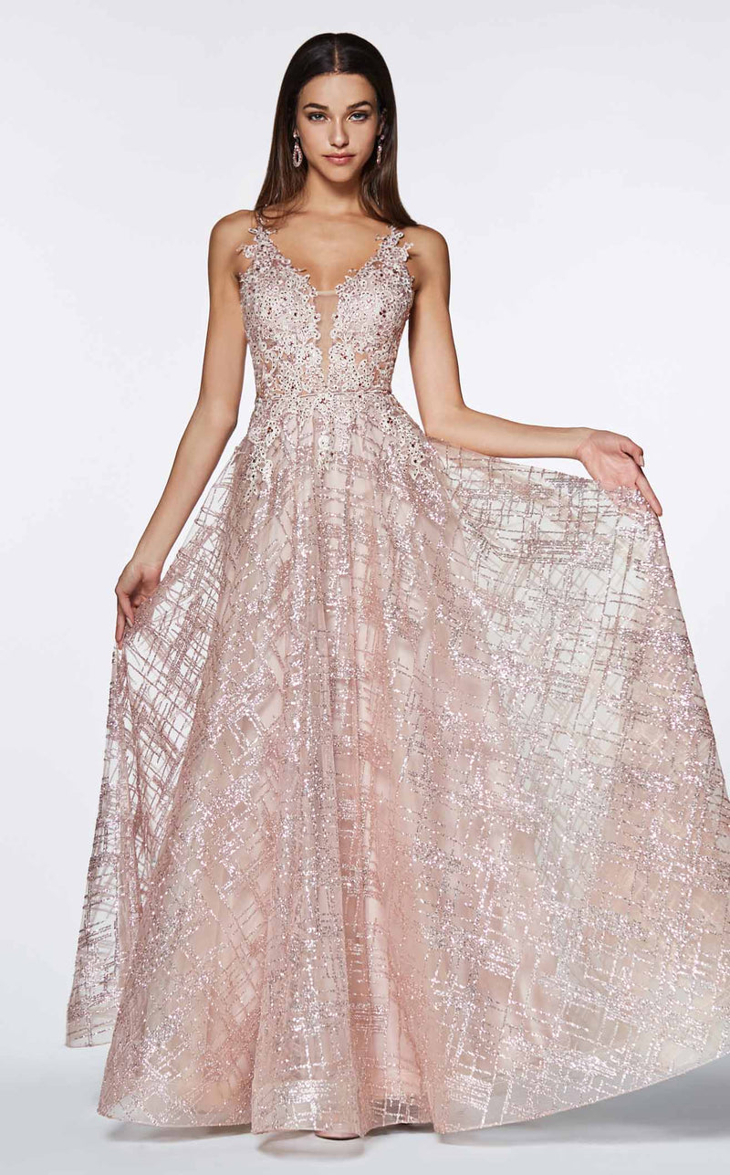 Cinderella Divine CJ515 Dress Rose-Gold