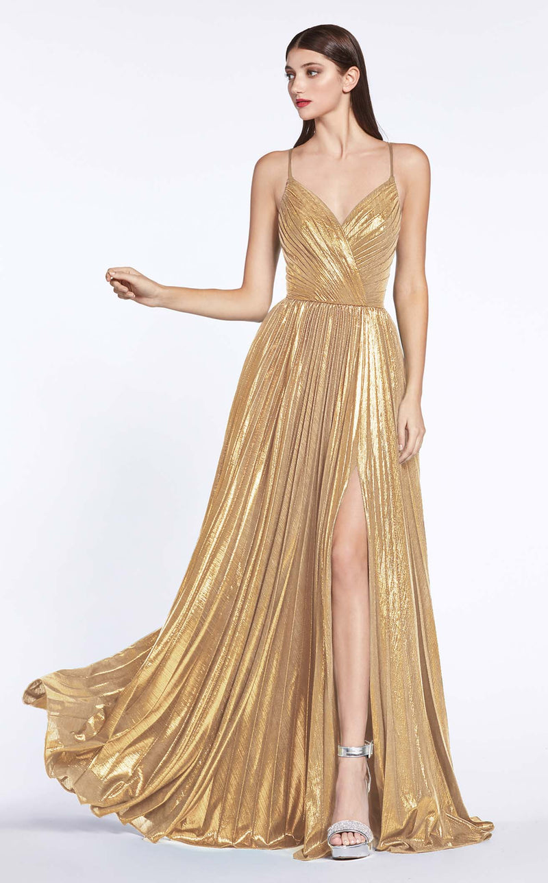 Cinderella Divine CJ531 Dress Gold