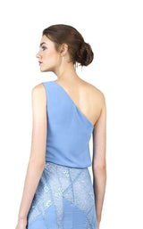 4 of 4 Revive by Tony Ward Clara Dress Light-Blue