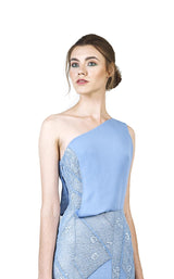 3 of 4 Revive by Tony Ward Clara Dress Light-Blue