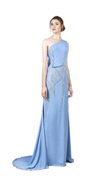 1 of 4 Revive by Tony Ward Clara Dress Light-Blue