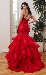 2 of 2 LaDivine CM329 Dress Red