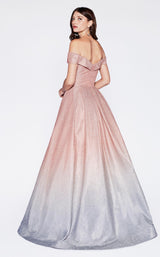 2 of 2 Cinderella Divine CR839 Dress Rose-Gold