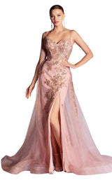 Cinderella Divine CR857 Dress Rose-Gold