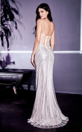 2 of 2 Cinderella Divine CR859 Dress Platinum