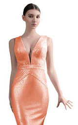 2 of 2 Cristallini SKA822 Salmon