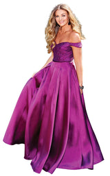 1 of 12 Clarisse 3762 Mulberry