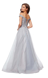 2 of 4 Clarisse 3785 Pewter