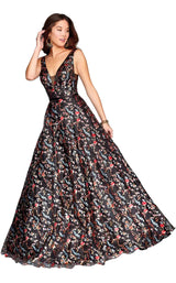 1 of 4 Clarisse 3804 Black Multi