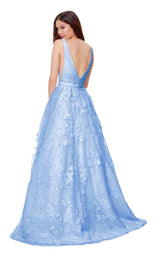 4 of 6 Clarisse 3876 Powder Blue