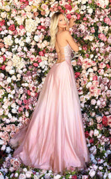 2 of 4 Clarisse 800201 Dress Dusty-Pink-Ombre