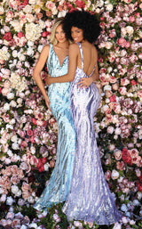 2 of 4 Clarisse 800235 Dress Lilac