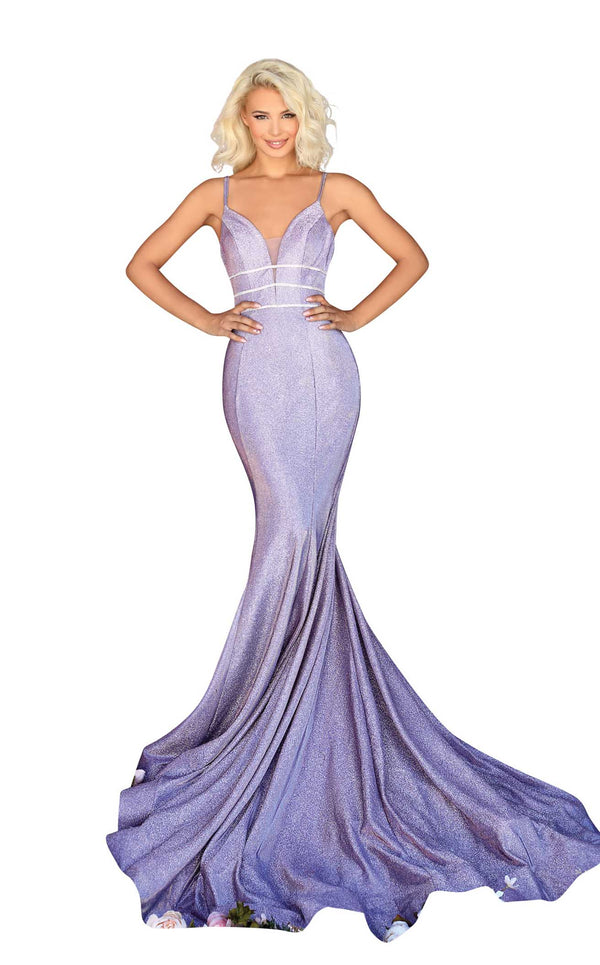 Clarisse 800269 Dress Shimmer-Lilac