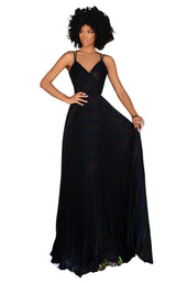 1 of 4 Clarisse 800283 Dress Black-Multi