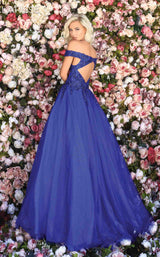2 of 4 Clarisse 800305 Dress Cobalt