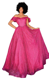 Clarisse 800313 Dress Fuchsia