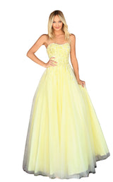 1 of 4 Clarisse 800323 Dress Lemon