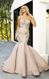 1 of 2 Portia and Scarlett CLEO Dress Beaded