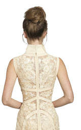 4 of 4 Revive by Tony Ward Dina Dress Melon