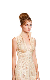 3 of 4 Revive by Tony Ward Dina Dress Melon