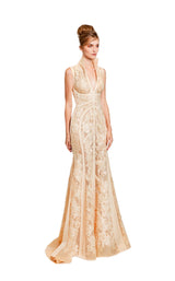 1 of 4 Revive by Tony Ward Dina Dress Melon