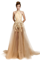 1 of 4 Revive by Tony Ward Divina Dress Melon