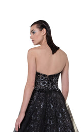 4 of 4 Revive by Tony Ward Dixie Dress Black-Silver