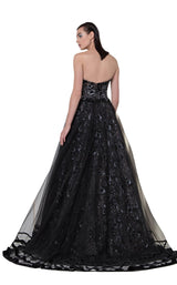 2 of 4 Revive by Tony Ward Dixie Dress Black-Silver