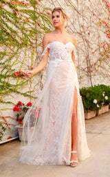 1 of 3 Nox Anabel E441 Dress White-Champagne