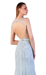 4 of 4 Gatti Nolli Couture ED2694 Dress Light-Blue