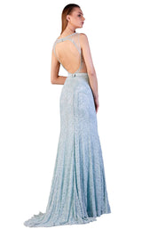 2 of 4 Gatti Nolli Couture ED2694 Dress Light-Blue