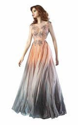 1 of 4 Gatti Nolli Couture ED4445 Salmon